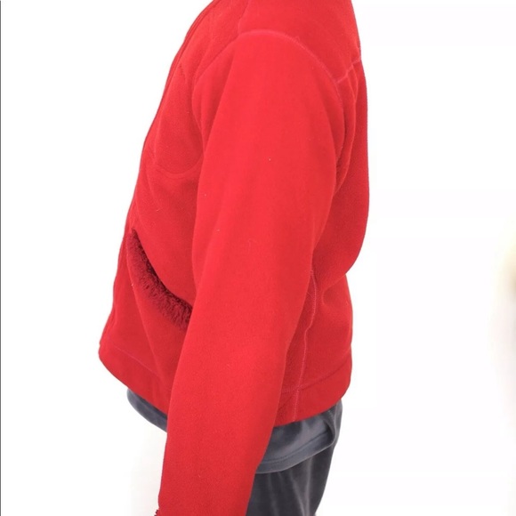 Patagonia Red Reversible Fleece Jacket Sz XS - Picture 7 of 12
